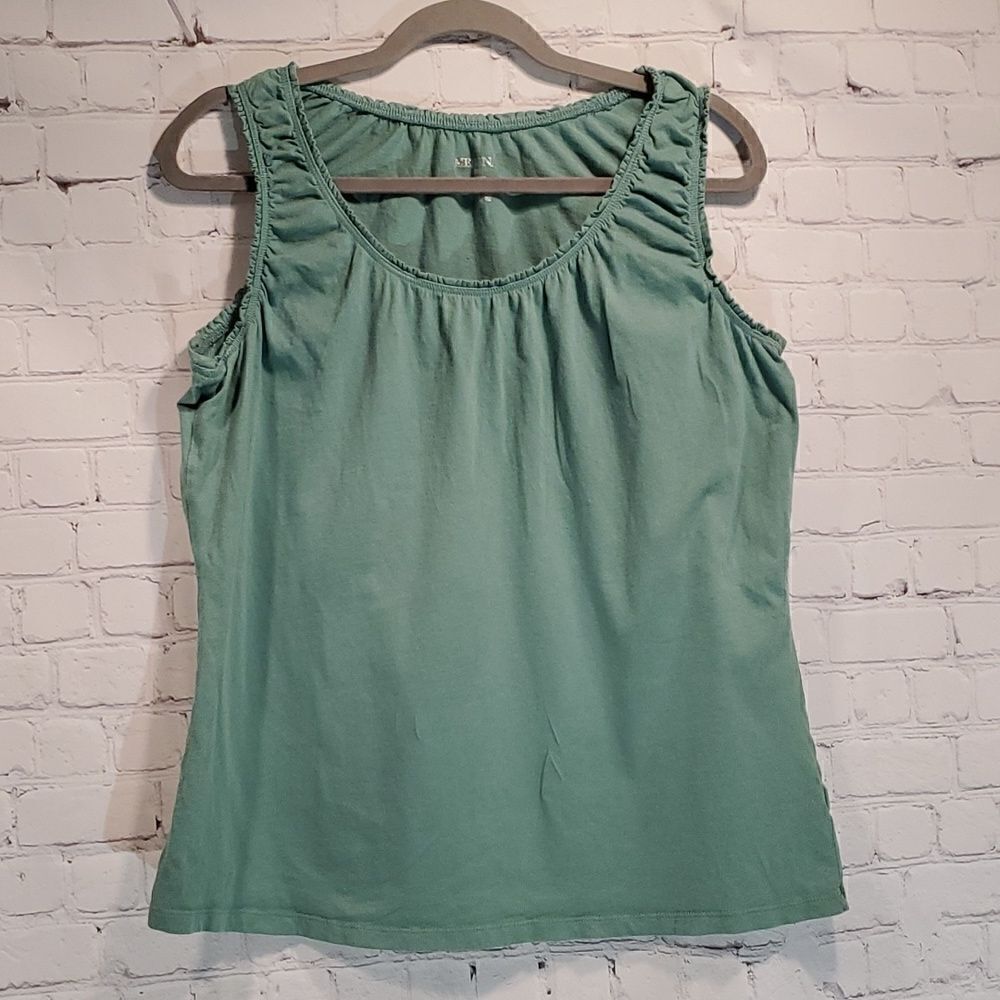 Merona green tank top